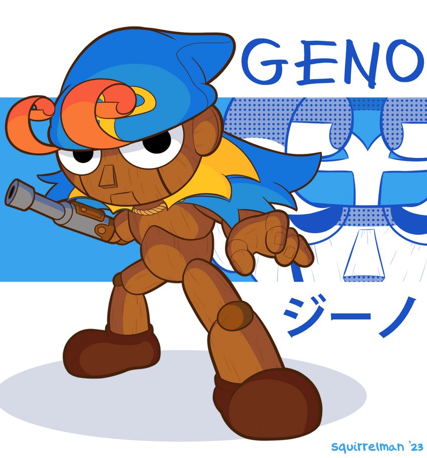 geno (super mario rpg legend of the seven stars and etc) created by squirrelman