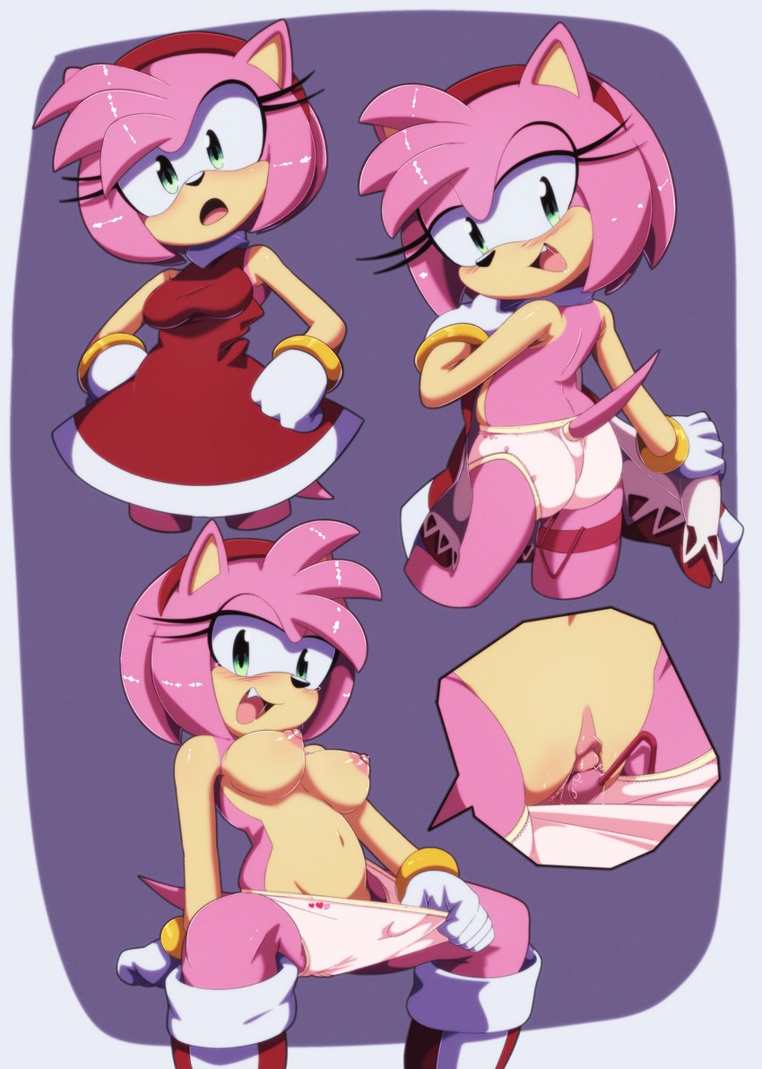amy rose (sonic the hedgehog (series) and etc) created by euf-dreamer