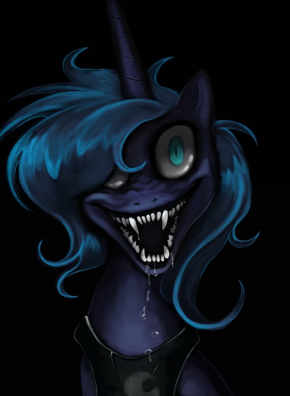 princess luna (friendship is magic and etc) created by lopoddity