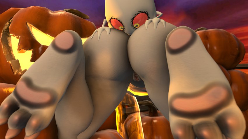 anthro big_butt butt butt_focus curvy_figure duo feet female food foot_fetish fruit hand_on_butt holidays imminent_anal imminent_rape imminent_vore pawpads plant pumpkin pumpkin_patch restrained restrained_by_tentacles staring_at_ass teacher tentacles voluptuous furchev warfaremachine_(modeler) halloween undertale_(series) toriel boom_boo_(sonic) bovid caprine ghost goat mammal spirit 16:9 3d_(artwork) digital_media_(artwork) hi_res source_filmmaker_(artwork) widescreen