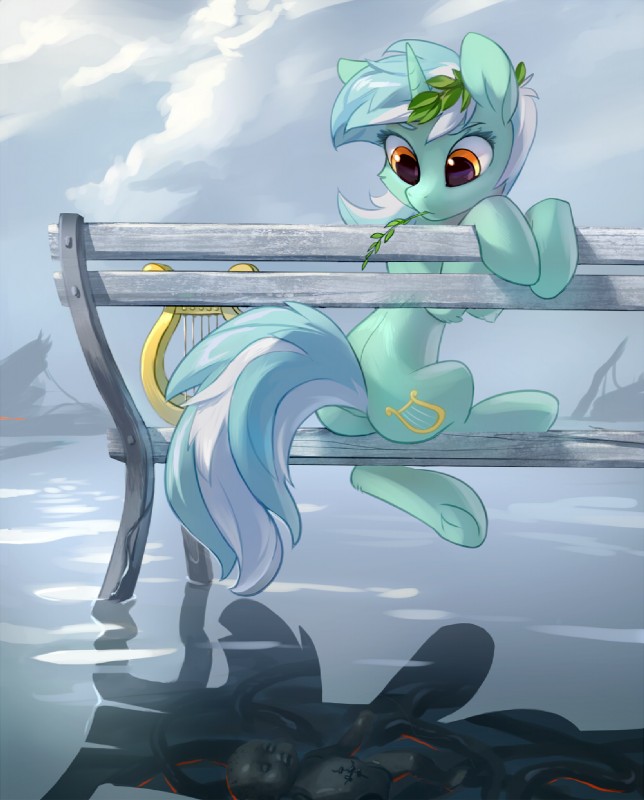 lyra heartstrings (friendship is magic and etc) created by tomatocoup