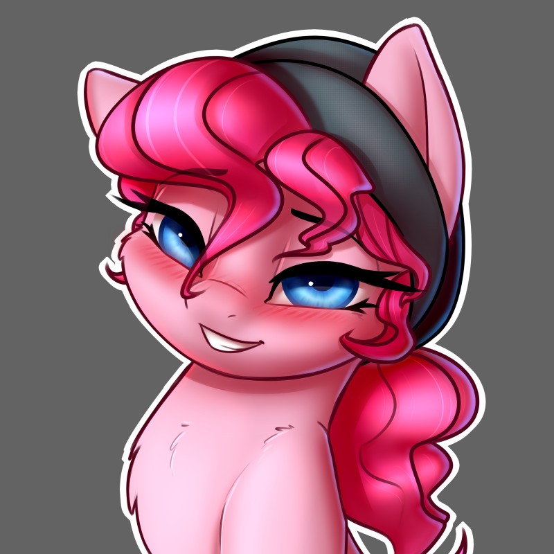 pinkie pie (friendship is magic and etc) created by pudgeruffian