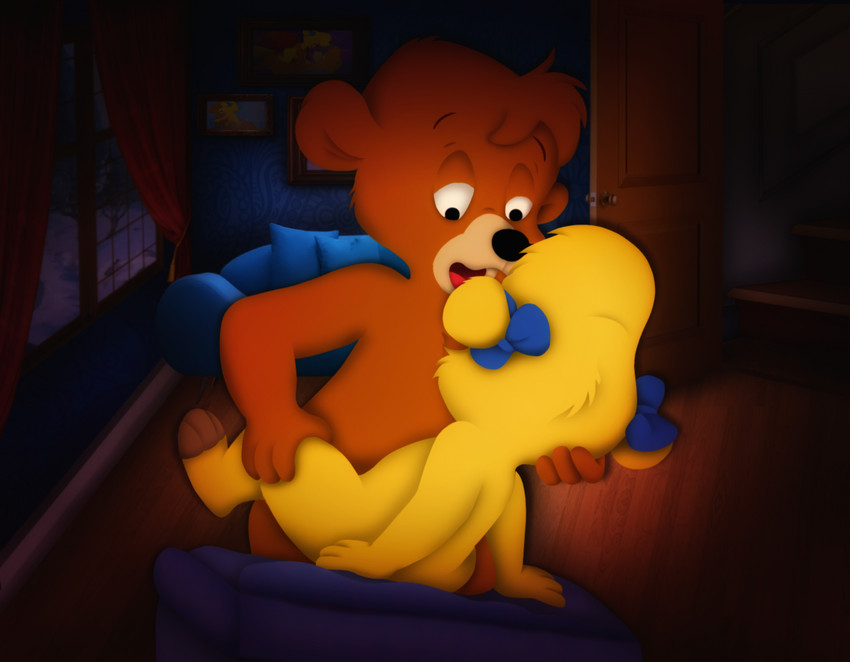 ambiguous_penetration anthro duo female female_penetrated inside male male/female male_penetrating male_penetrating_female nude penetration sex young young_anthro amegared disney talespin kit_cloudkicker molly_cunningham bear mammal