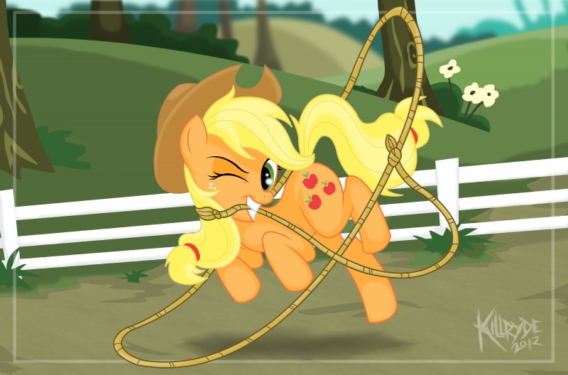applejack (friendship is magic and etc) created by killryde