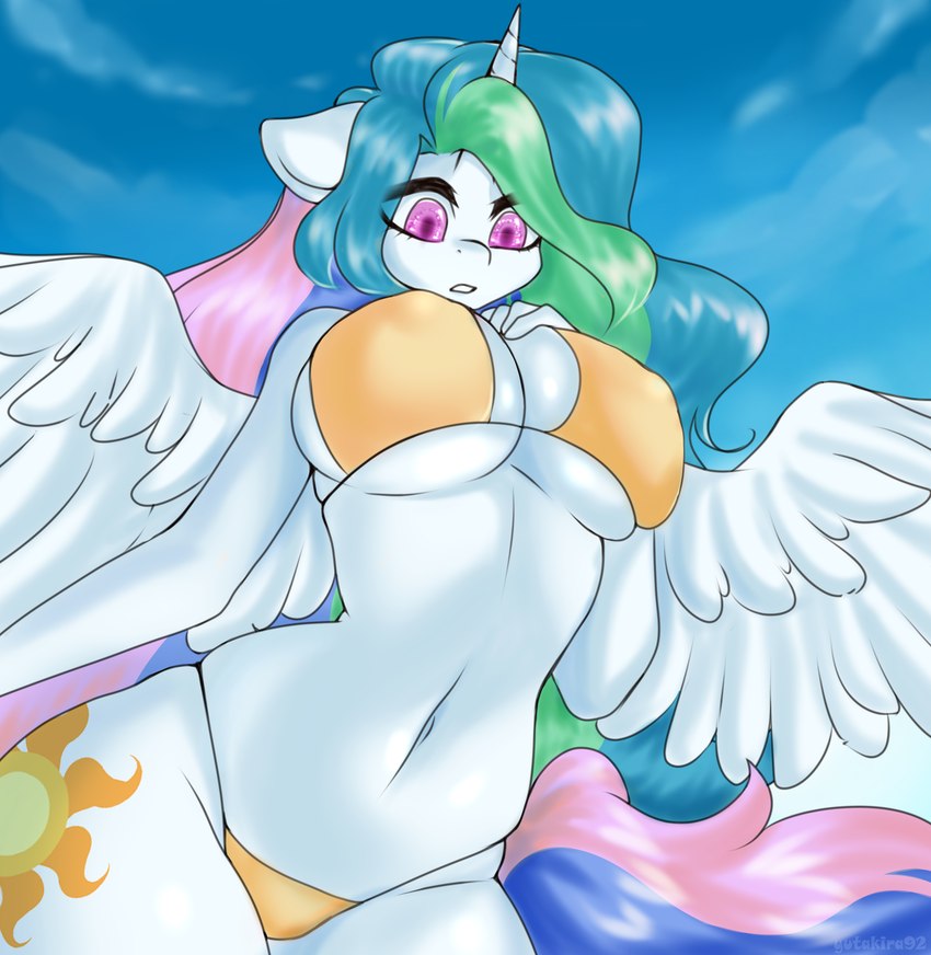 princess celestia (friendship is magic and etc) created by yutakira92