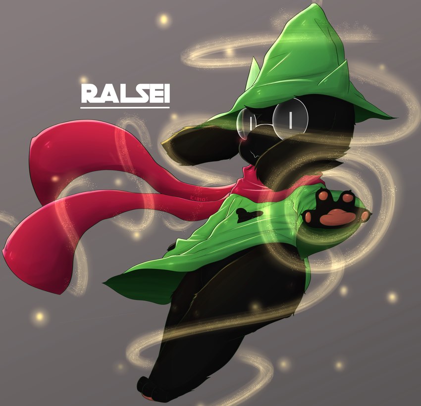 ralsei (undertale (series) and etc) created by kimacats