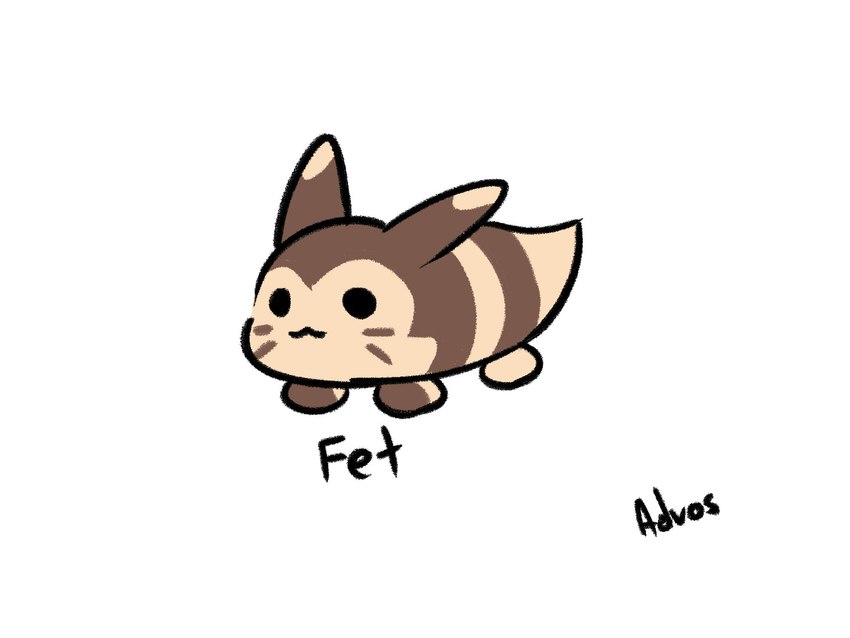 ambiguous_gender black_eyes blursed_image brown_body brown_fur cheek_markings facial_markings feral fur head_markings markings owo simple_background solo tan_body tan_fur text white_background advos nintendo pokemon furret generation_2_pokemon pokemon_(species) 4:3 english_text hi_res