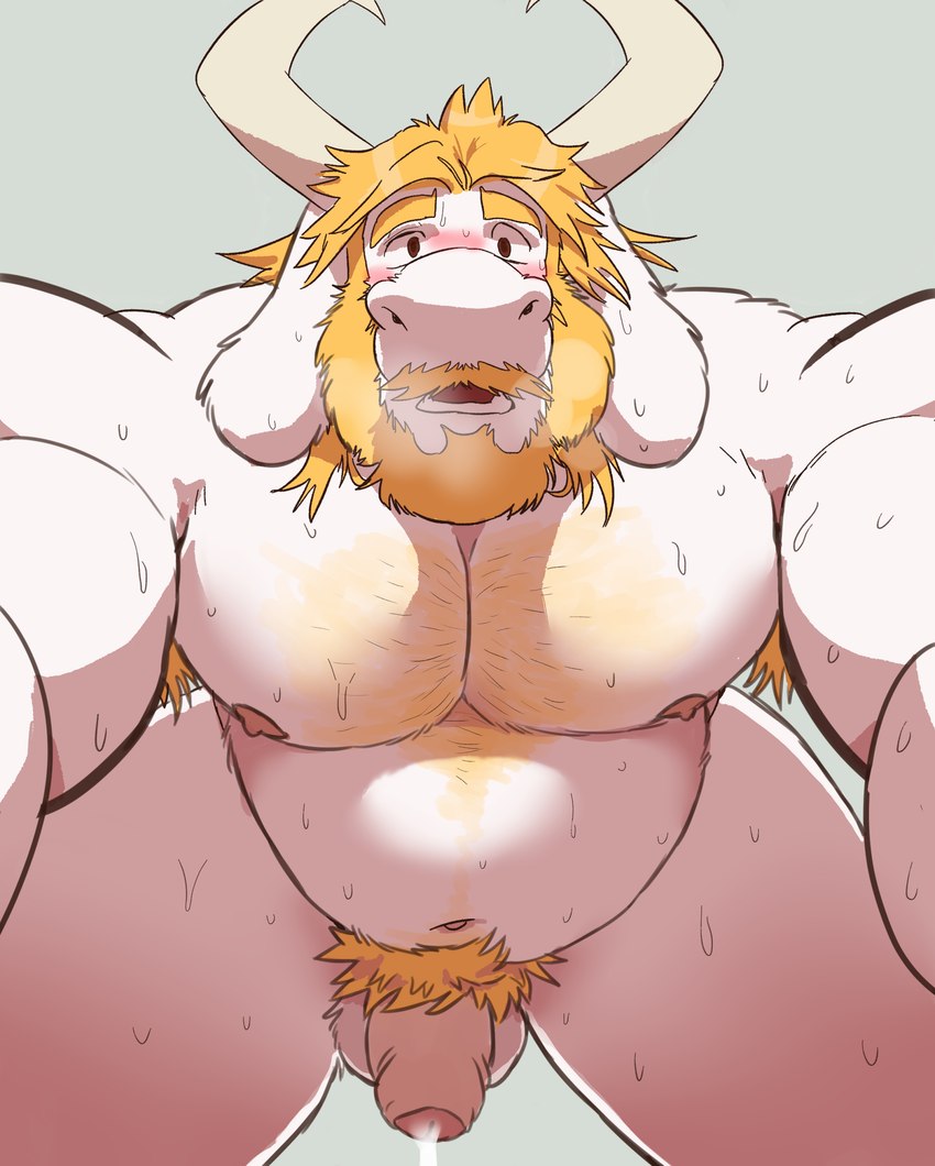 asgore dreemurr (undertale (series) and etc) created by ghoskee