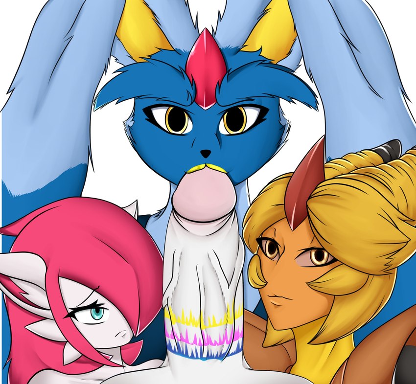 azure, dusk, and victoria (nintendo and etc) created by kosaa4
