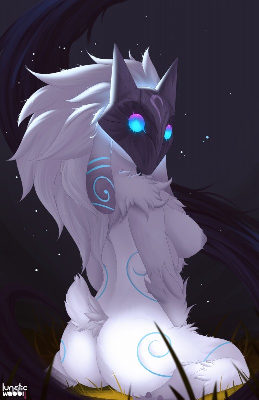kindred and lamb (league of legends and etc) created by lunaticthewabbit