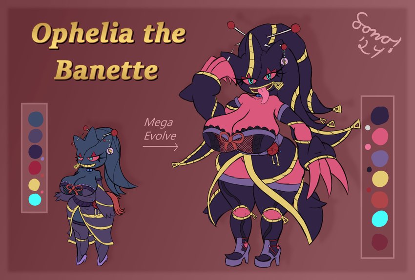fan character and ophelia (nintendo and etc) created by sonomatic