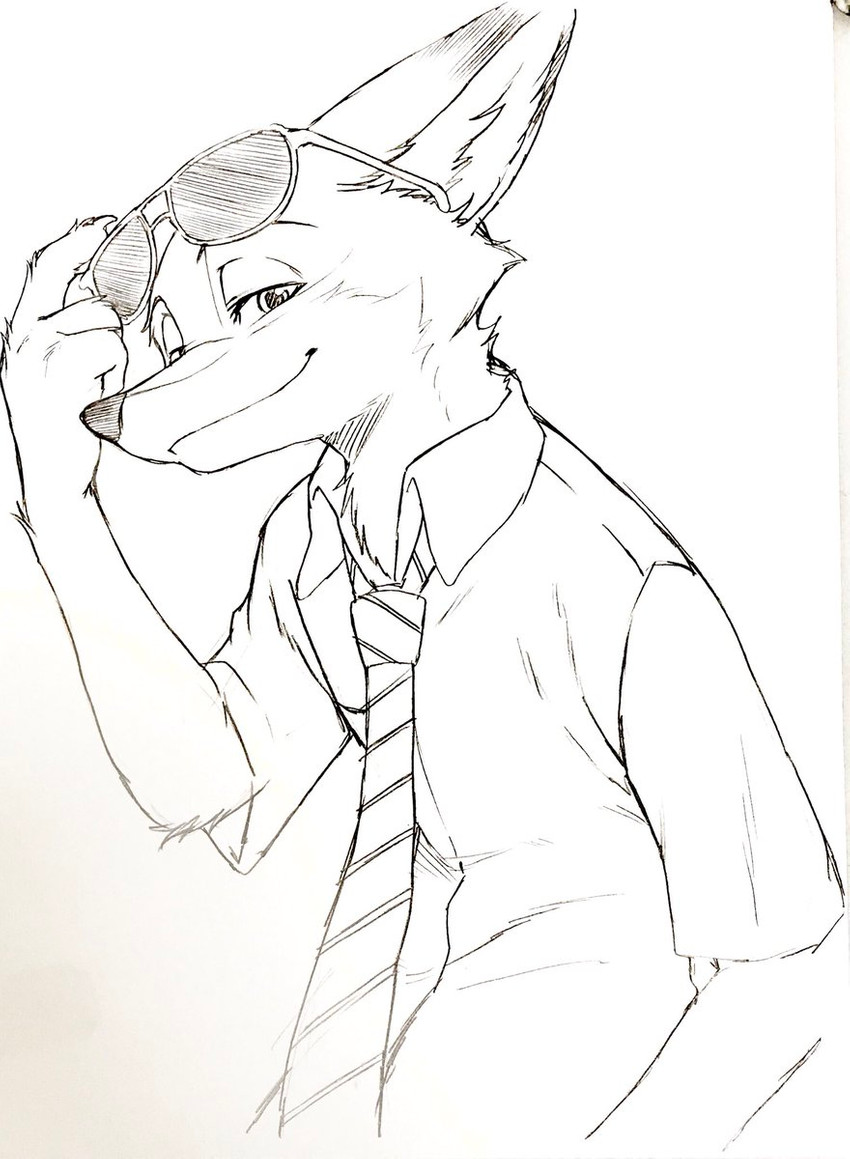 nick wilde (zootopia and etc) created by dogear218