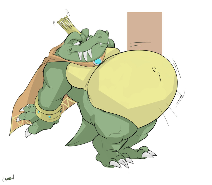 king k. rool (donkey kong (series) and etc) created by canson