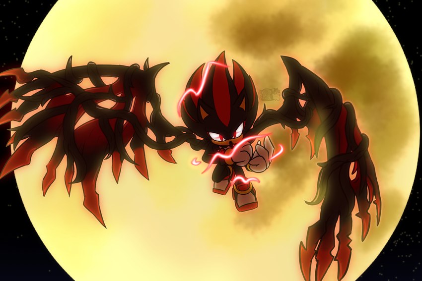 shadow the hedgehog (sonic the hedgehog (series) and etc) created by ifra