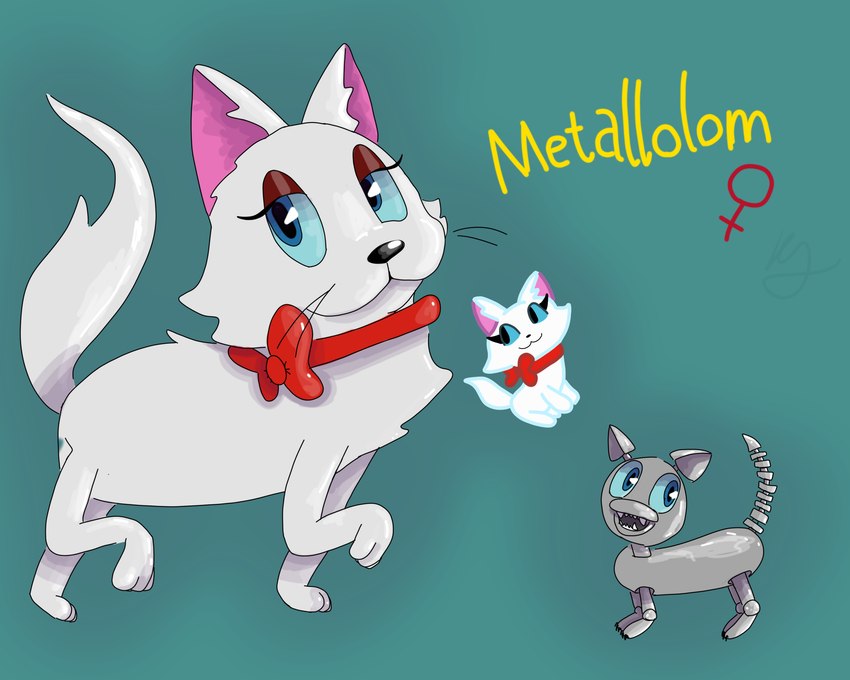 fan character and metallolom (cuphead (game)) created by kitkiy