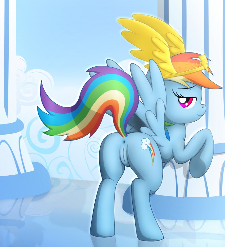 rainbow dash (friendship is magic and etc) created by grispinne