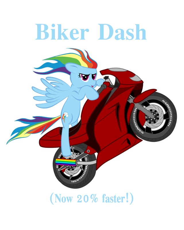 rainbow dash (friendship is magic and etc) created by unknown artist