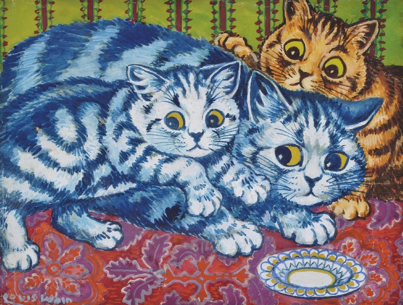 public domain and etc created by louis wain