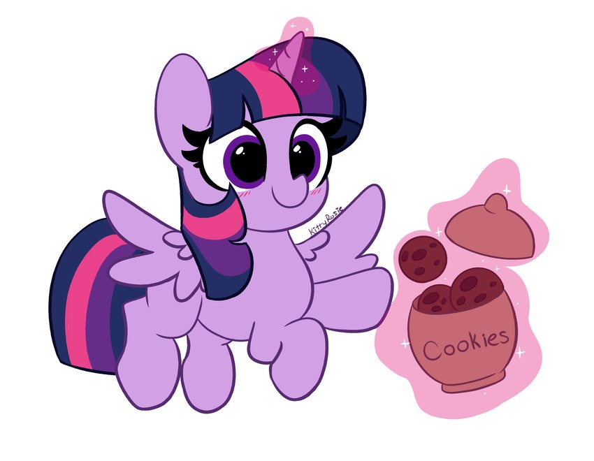 container cookie cookie_jar feathered_wings feathers female feral food hair horn jar magic magic_user purple_body purple_eyes purple_feathers purple_hair purple_wings quadruped simple_background solo spread_wings white_background wings kittyrosie friendship_is_magic hasbro my_little_pony mythology twilight_sparkle_(mlp) equid equine horse mammal mythological_creature mythological_equine pony winged_unicorn 2021 absurd_res hi_res