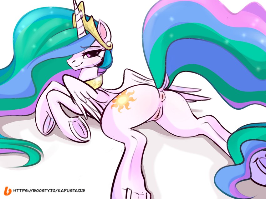 princess celestia (friendship is magic and etc) created by kapusta123