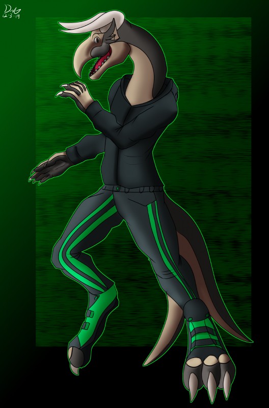 anthro biped booties clothed clothing dudewithgames eastern footwear horn shoes solo tail dragonwithgames european_mythology mythology kibo_(dragonwithgames) dragon hybrid mythological_creature mythological_scalie scalie western_dragon absurd_res full-length_portrait hi_res portrait