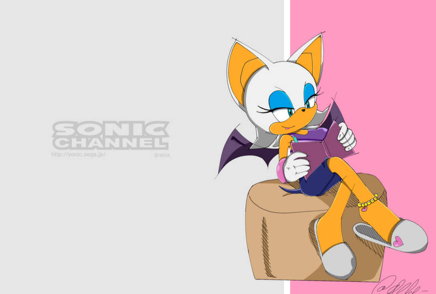 rouge the bat (sonic the hedgehog (series) and etc) created by sfan12