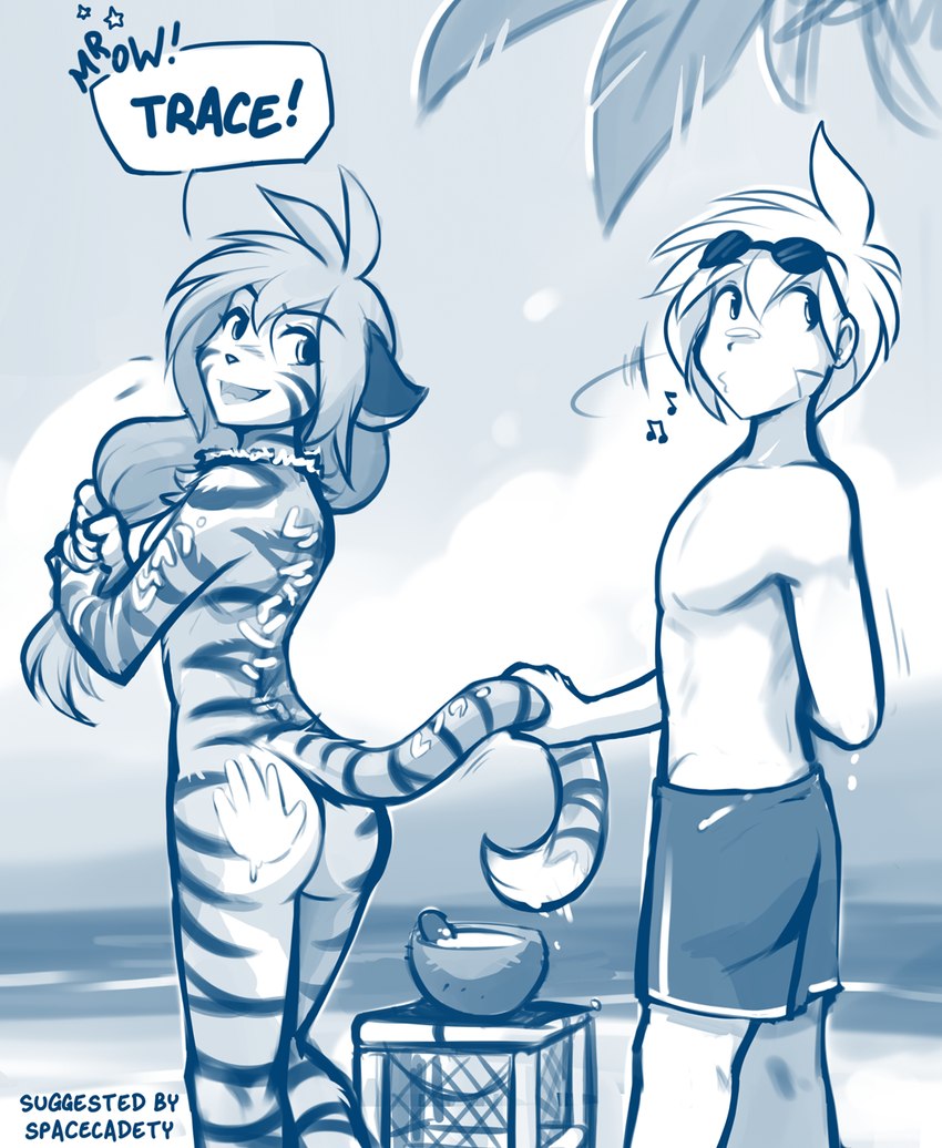 flora and trace legacy (twokinds) created by tom fischbach