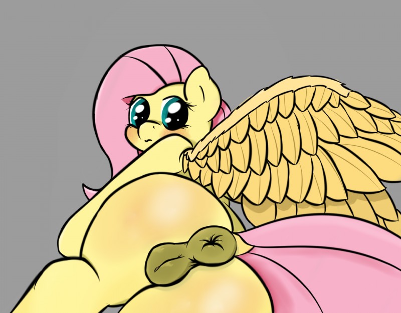 fluttershy (friendship is magic and etc) created by snazzypone