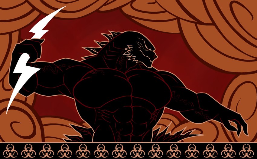 godzilla and zeus (disney's hercules and etc) created by palkismspriest