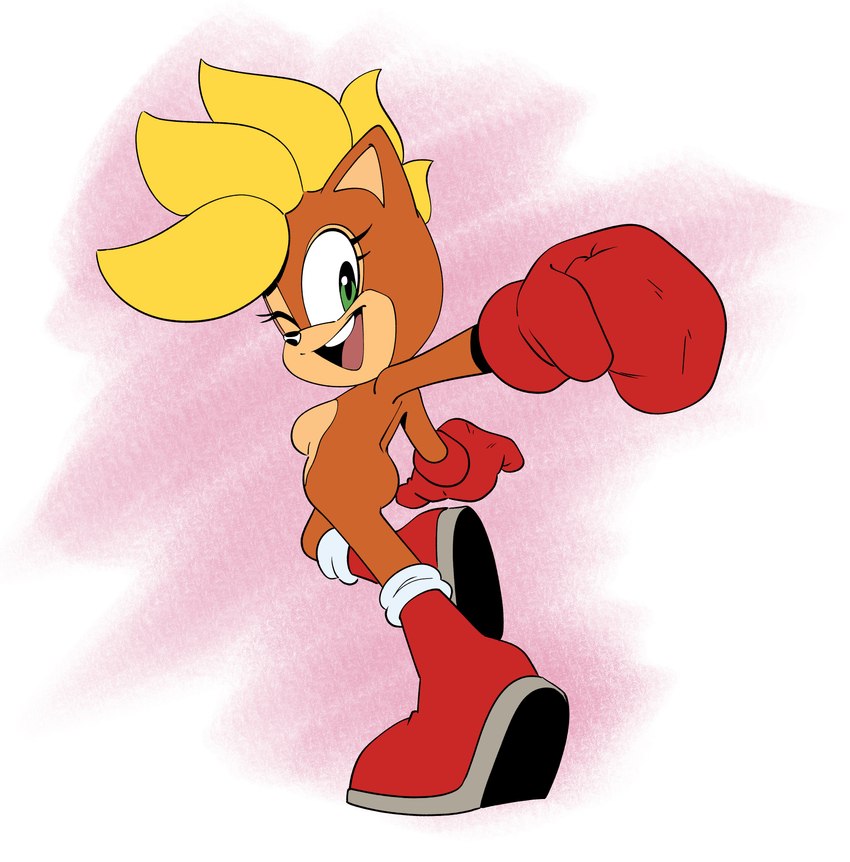 cinnamon the bandicoot and fan character (sonic the hedgehog (series) and etc) created by thenovika