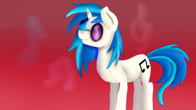 vinyl scratch (friendship is magic and etc) created by jbond