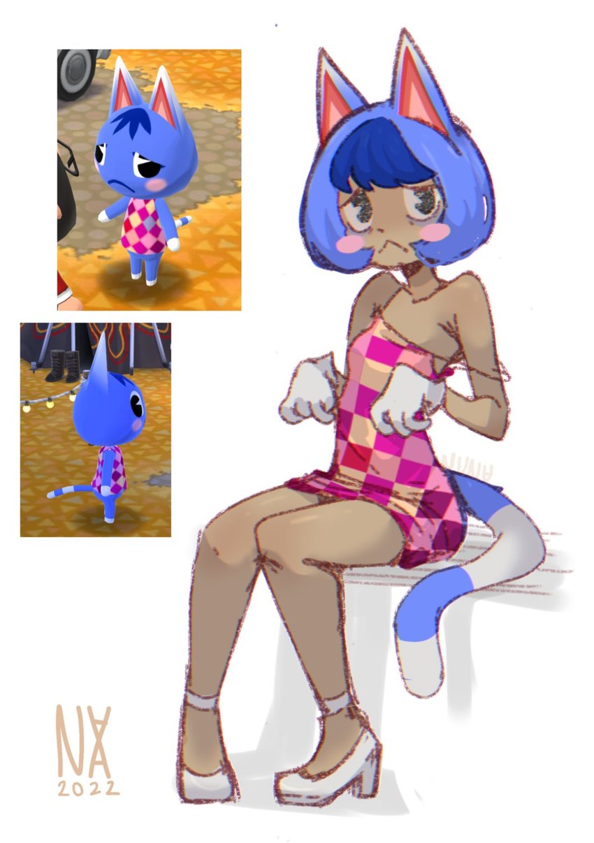 rosie (animal crossing and etc) created by zzzilart