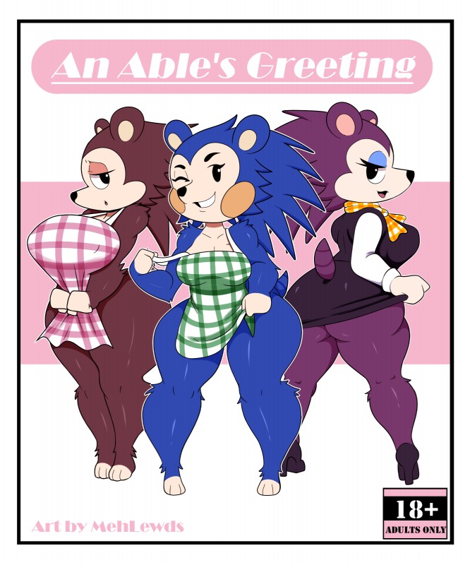 label able, mabel able, and sable able (animal crossing and etc) created by mehdrawings