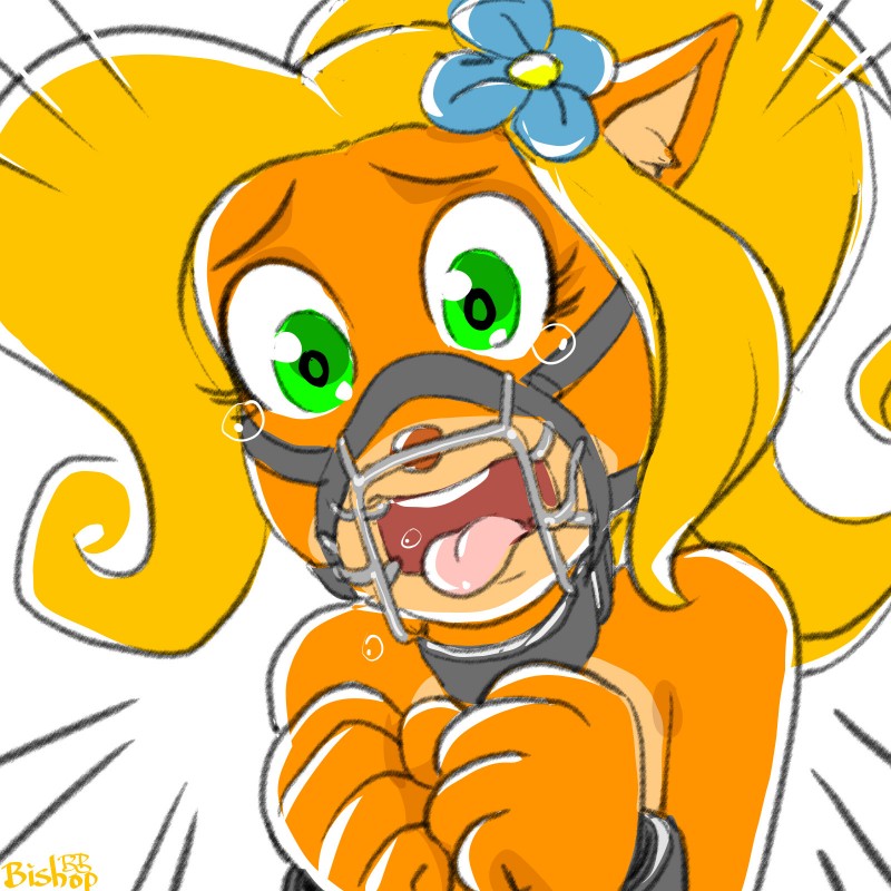 coco bandicoot (crash bandicoot (series) and etc) created by bishopbb