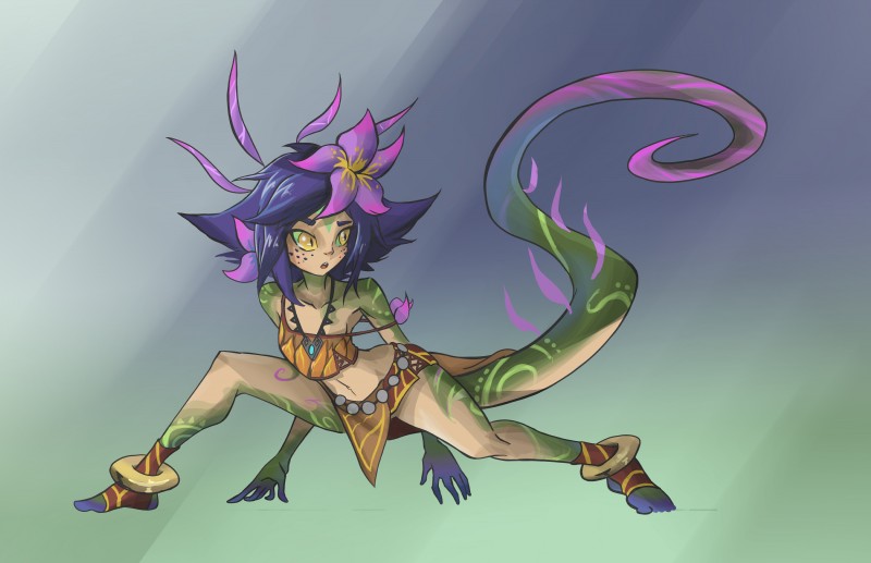 neeko (league of legends and etc) created by snoutless