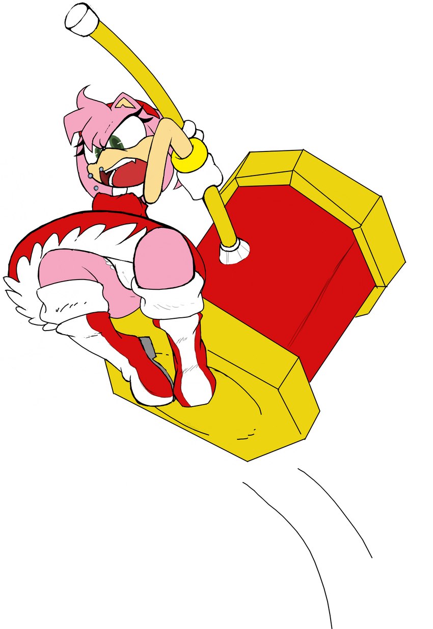 amy rose (sonic the hedgehog (series) and etc) created by roy mccloud and third-party edit