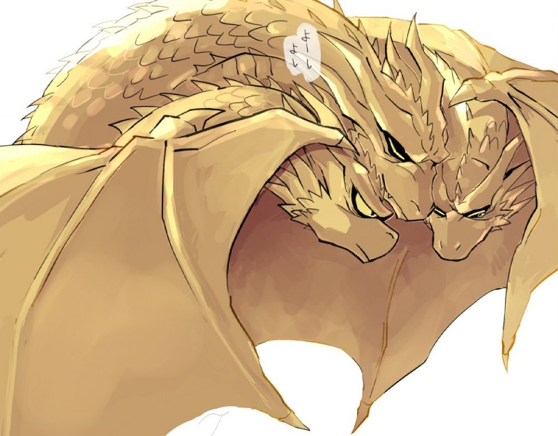 king ghidorah (european mythology and etc) created by tsk03