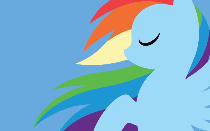 rainbow dash (friendship is magic and etc) created by megasweet