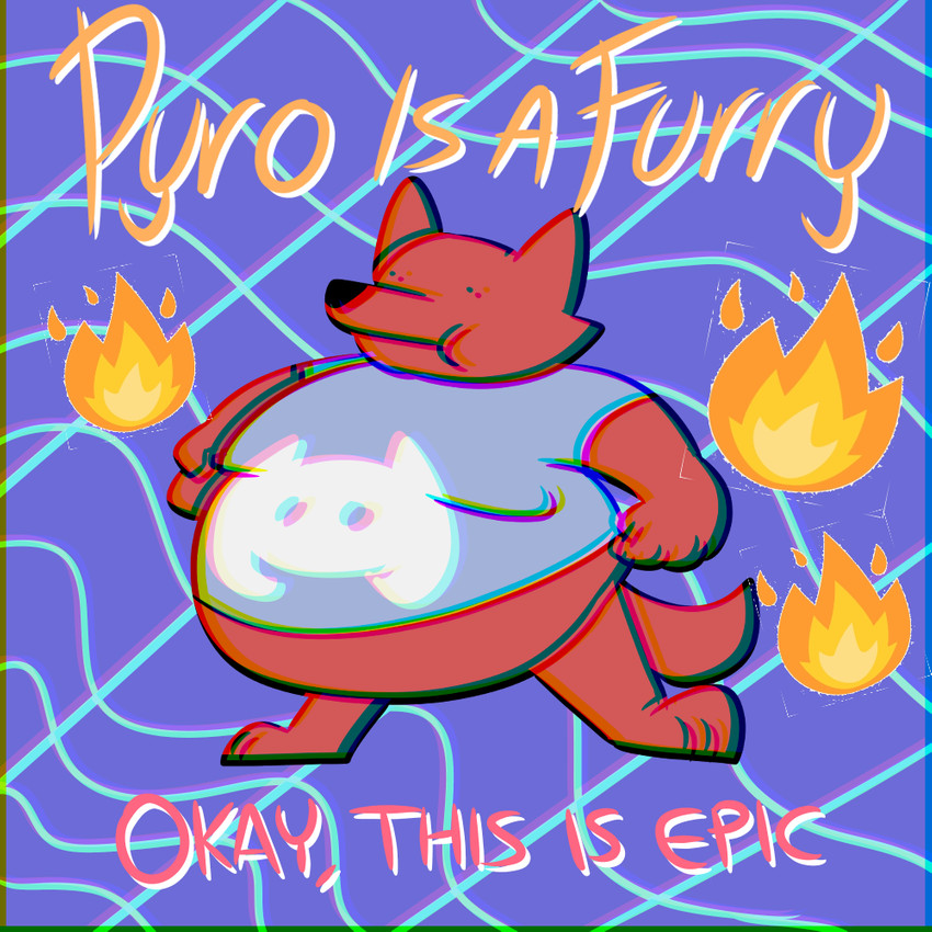 foxy and pyrocynical (five nights at freddy's and etc) created by snail forever