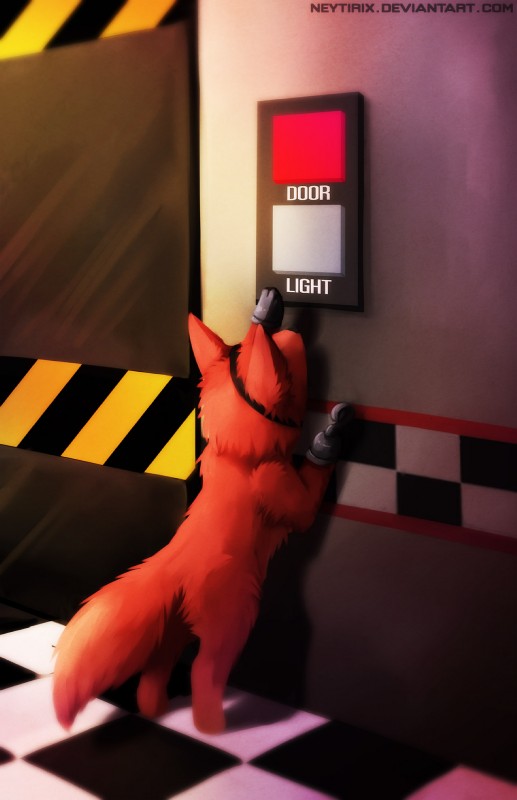 foxy (five nights at freddy's and etc) created by neytirix