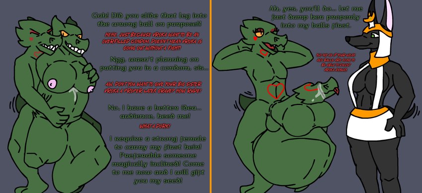 anthro body_outline cock_vore duo fatal_vore female genitals imminent_death inside_balls larger_female larger_prey male male/female muscular muscular_female penile penis size_difference smaller_male smaller_pred tournament vore willing_prey kakroon canid canine canis jackal lizard mammal reptile scalie brother_(lore) brother_and_sister_(lore) incest_(lore) sibling_(lore) sister_(lore)