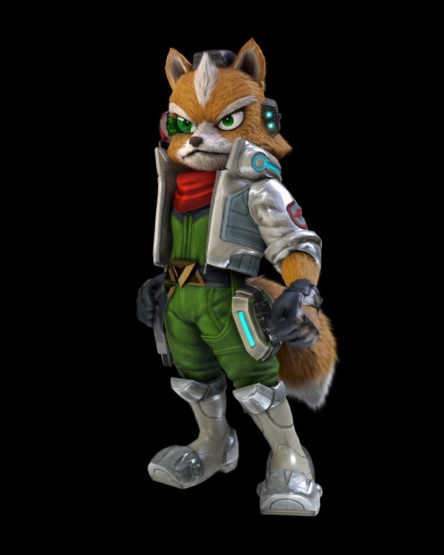fox mccloud (nintendo and etc) created by unknown artist
