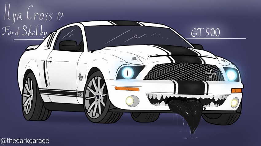 bodily_fluids car drooling glowing machine motor_vehicle not_furry saliva simple_background teeth text tongue vehicle thedarkgarage ford ford_mustang ford_mustang_gt500 ford_shelby dire_car dire_machine dire_vehicle living_car living_machine living_vehicle 16:9 4k absurd_res digital_drawing_(artwork) digital_media_(artwork) english_text hi_res widescreen