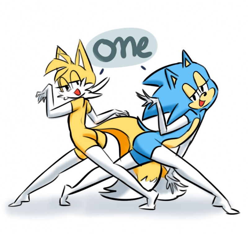 miles prower and sonic the hedgehog (sonic the hedgehog (series) and etc) created by sparkydb