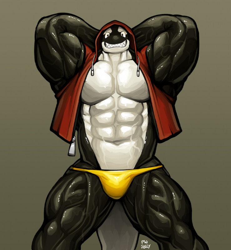 abs anthro belly biceps big_biceps big_deltoids big_muscles big_pecs black_arms black_body black_face black_neck black_skin bottomwear clothed clothed_anthro clothed_male clothing countershade_face countershade_tail countershade_torso countershading dark_arms dark_body dark_scales deltoids flexing flexing_bicep flexing_both_biceps flexing_pecs flexing_quads front_view fully_clothed fully_clothed_anthro fully_clothed_male glistening glistening_arms glistening_belly glistening_body glistening_bottomwear glistening_chest glistening_clothing glistening_legs glistening_scales glistening_speedo glistening_swimwear grey_background grin hands_behind_head happy hoodie huge_deltoids huge_muscles huge_pecs light_belly light_body light_bottomwear light_chest light_neck light_scales light_speedo light_swimwear light_tail looking_at_viewer male male_anthro manly multicolored_body multicolored_scales muscular muscular_anthro muscular_arms muscular_male muscular_thighs navel neck_muscles obliques open_mouth open_smile pecs pose quads red_clothing red_sweater red_topwear sartorius scales serratus sharp_teeth simple_background skimpy smile smiling_at_viewer solo speedo standing sweater swimwear tail teeth toony topwear trapezius two_tone_body two_tone_face two_tone_neck two_tone_scales vein white_belly white_body white_chest white_face white_neck white_scales white_tail yellow_bottomwear yellow_clothing yellow_speedo yellow_swimwear plain_white samudra_aquarium orca_(plain_white) cetacean dolphin mammal marine oceanic_dolphin orca scalie toothed_whale colored digital_drawing_(artwork) digital_media_(artwork) signature