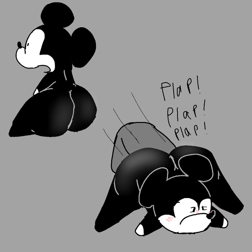 anal anal_penetration anthro ass_up big_butt black_body blush butt chibi faceless_character faceless_male from_behind_position genitals jack-o'_pose male mostly_nude onomatopoeia open_mouth penetration penile penile_penetration penis penis_in_ass plap_(sound) pose sex sound_effects text goodbudsog disney anon mickey_mouse rubbercross_mickey_(funkin.avi) human mammal mouse murid murine rodent digital_media_(artwork) ibispaint_(artwork) meme
