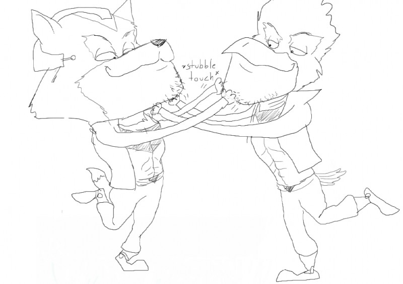 falco lombardi and fox mccloud (paintchat and etc) created by fredryk phox