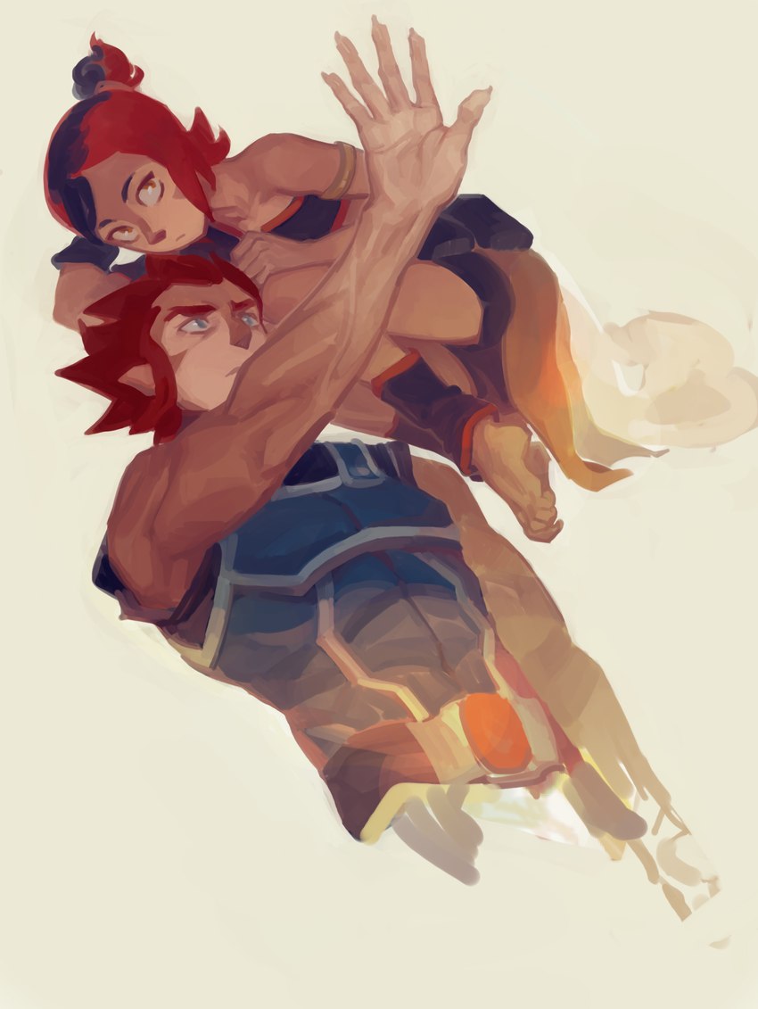 lion-o and wilykit (thundercats 2011 and etc) created by feason