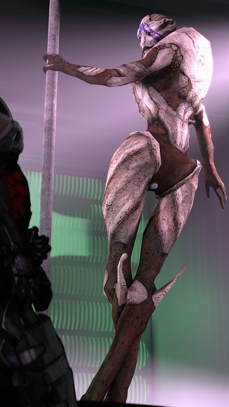 anus duo female male male/female not_furry nude pole puffy_anus solo_focus stripper_pole striptease dank_wankem bioware electronic_arts mass_effect vetra_nyx alien human humanoid mammal turian 2018 3d_(artwork) absurd_res digital_media_(artwork) hi_res source_filmmaker_(artwork)