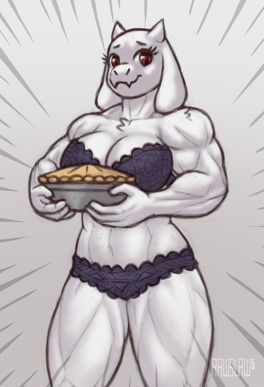 toriel (undertale (series) and etc) created by rawslaw5